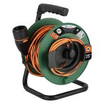 1 x enrouleur de cable avec prise de mecanisme de blocage electralock mt. 25 - art. 49237