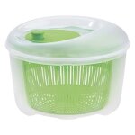 1 x essorante a salade � 24, 5 xh 16 cm - 4, 5 lt vert
