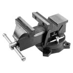 1 x etau d etabli base pivotante largeur de mors 150 mm