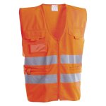 1 x gilet haute visibilite multipoches road xxl