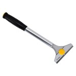 1 x grattoir en metal cm. 10 - lame unique