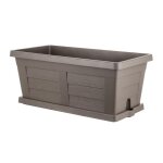 1 x jardiniere rectangulaire 80 x 40 x 34 cm - cappuccino 1 x jardiniere rectangulaire 80 x 40 x 34 cm - cappuccino