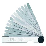 1 x jauge d epaisseur art. 1708 / 13 13 lames mm 0, 05 1, 00