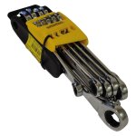 1 x jeu de cles mixtes a cliquet 9 pieces