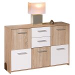 1 x kit buffet 5 portes + 2 tiroirs elvezia