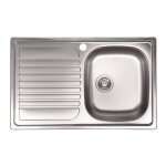 1 x kit evier a encastrer eco 79x50 1 cuvette