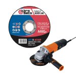 1 x kit meule abrasive inox / fer + meuleuse set 300 pcs ø 115 x 1, 0 mm + beta 1956 - 115 1 x kit meule abrasive inox / fer + meuleuse set 300 pcs ø 115 x 1, 0 mm + beta 1956 - 115