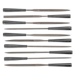 1 x limes aiguilles 140 mm - lot de 10 pieces