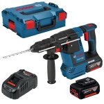 1 x marteau parfait bosch - b 18v gbh18v - 26f 2 batt.