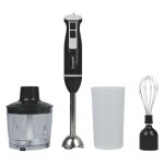 1 x mini robot de cuisine 3 en 1 my chef 600 w - coloris noir