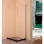 1 x panneau fixe en cristal pour cabine de douche diamond 70 cm x h 185