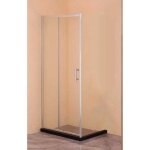 1 x panneau de verre coulissant pour cabine de douche diam 100 cm x h 185
