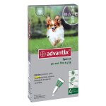 1 x pesticide advantix spot - on 25 - 40 kg - 6 pipettes 4 ml