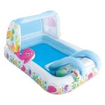 1 x piscine gonflable baleine rose art. 57447