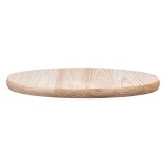 1 x planche a decouper ronde sans poignee cm 30 - ep. 1, 8 cm