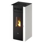 1 x poele a granules elane 9 couleur blanc