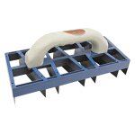 1 x raboteuse pour plaques de platre art. 607 27, 5 x 12 cm - lames lisses 1 x raboteuse pour plaques de platre art. 607 27, 5 x 12 cm - lames lisses