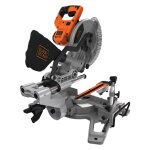 1 x scie a onglets radiale bes701 - qs 1500 w - lame  216 mm