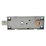 1 x serrure pour porte basculante art. cylindre rond a profil europeen w551