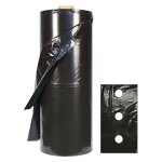 1 x toile de paillage trous centraux 100 m - espacement des trous 30 cm (rouleau)