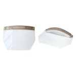 1 x visiere protection contre les eclaboussures transparente 1 x visiere protection contre les eclaboussures transparente