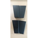 1 x zz - pied en bois pour canape - lit mod. alcona 3p