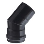1 xcoude pour poele a pellets 45 diam. 10mf