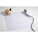 1 xgedy co5555 tapis de douche vinyle coeur 55x55