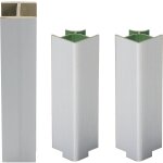 1 xkit plinthe de cuisine h150 col. aluminium 1 xkit plinthe de cuisine h150 col. aluminium