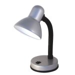 1 xlampe de bureau charleston argent e27