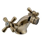 1 xserie sofia simple face bidet croix bronze