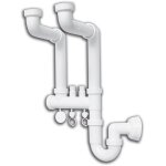 1 xsiphon d evier invisible a 2 voies