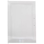 1 xzz - porte pour kit evier en resine cm. 45x50 blanc