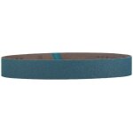 10 bandes abrasives 40 x 760 mm, p60, corindon de zirconium, meuleuse de tubes metabo - 626305000
