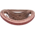 10 bandes abrasives etroites 20 x 520 grain de 100 ponceuses limes polisseuses