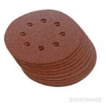 10 disques abrasifs perforés auto - agrippants 150 mm - grain 120 10 disques abrasifs perforés auto - agrippants 150 mm - grain 120