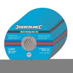 10 disques plats  trononner le mtal - 115 x 3 x 22, 23 mm