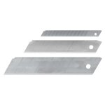 10 lames de cutter largeur 18 mm en tui plastique (en vrac)
