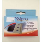 10 lames grattoir vitro