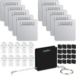 10 pcs crochets autocollants, accroche tableau forte de, accroche cadre sans percer avec 27 accessoires, ... 10 pcs crochets autocollants, accroche tableau forte de, accroche cadre sans percer avec 27 accessoires, ...