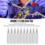 10 pices 900mt2. 4d pointes de fer  souder sans plomb accessoire de soudure de remplacement