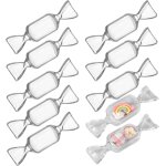 10 pièces boîtes a bijoux en plastique en forme bonbons, plastique en forme de bonbon boite creative ... 10 pièces boîtes a bijoux en plastique en forme bonbons, plastique en forme de bonbon boite creative ...