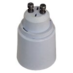 10 x adaptateur douille de lampe de la fiche gu10 a la douille e27 10 x adaptateur douille de lampe de la fiche gu10 a la douille e27