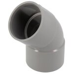 10 x coude pvc 45 ff - diam�tre 40 mm - co40ff girpi