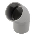 10 x coude pvc 45 m / f - diam�tre 40 mm - co40 girpi