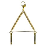 10 x crochet a ressort pour cintre a plat n. 1 cf. 1 piece - � 12 a 16 mm