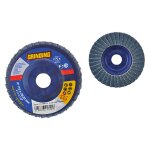 10 x disque a lamelles pour acier inoxydable 115 gr. 60