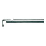 10 x longueur de fixation d echafaudage de tube. total 57 cm - tube 48 mm