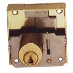 10 x serrure de meubles 1 / 2 scat. cylindre octobre 30