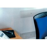 10 x sous - chaise transparent a trous 12x80 cm sans vis